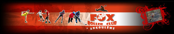 bannière du Fox Roller Club d'Angoulême